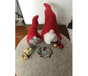 ADVENTSKALENDER 3. Türchen - Stickserie - Wichtelkranz Merry x-mas & Frohe Weihnacht